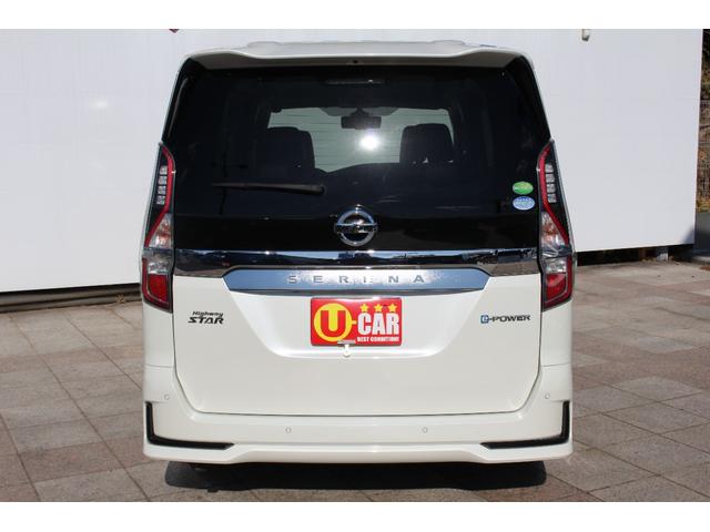 セレナ e-パワー ハイウェイスターV 禁煙車 プロパイロット パイオニア9インチナビ&フリップダウンモニター アラウンドビューモニター エマージェンシーブレーキ インテリジェントルームミラー 両側自動ドア 電動パーキングブレーキ 7人(9枚目)