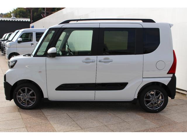 タント ファンクロス　禁煙車　届け出済未使用車　９ディスプレイオーディオ　パノラマカメラ　衝突被害軽減ブレーキ　両側自動ドア　撥水加工シート　前席左右シートヒーター　ロールサンシェイド＆シートバックテーブル　ＬＥＤライト（7枚目）