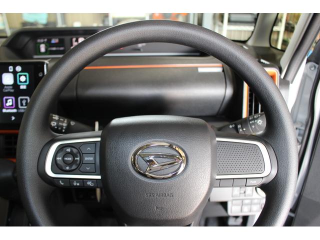 タント ファンクロス　禁煙車　届け出済未使用車　９ディスプレイオーディオ　パノラマカメラ　衝突被害軽減ブレーキ　両側自動ドア　撥水加工シート　前席左右シートヒーター　ロールサンシェイド＆シートバックテーブル　ＬＥＤライト（32枚目）