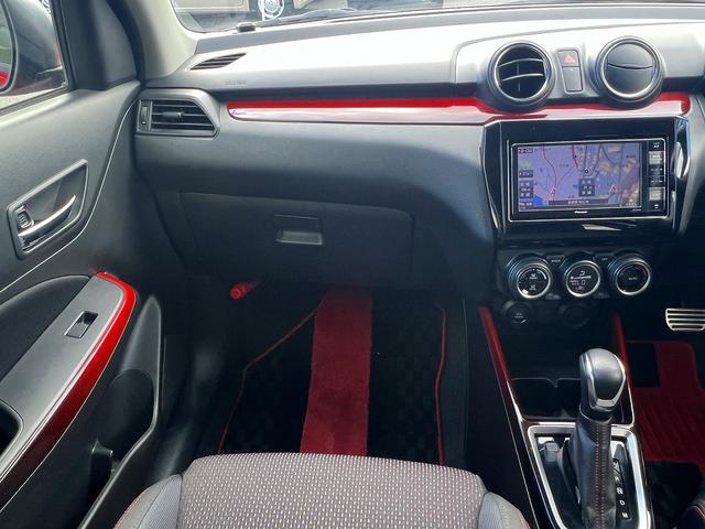 スイフトスポーツ ベースグレード☆メモリーナビ☆LEDオートライト☆試乗OK☆ 純正メモリーナビ☆デュアルセンサーブレーキサポート☆ガナドールマフラー☆専用シート☆シートヒーター☆スマートキー☆プッシュスタート☆LEDライト☆レーダークルーズC☆17AW☆走行4.4万K☆試乗OK(69枚目)