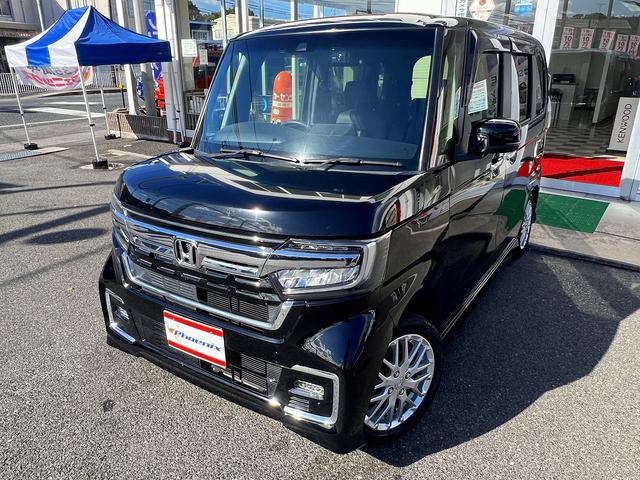 N-BOXカスタム Lターボ☆純正8インチナビ☆両側パワスラ☆ETC☆試乗OK☆ 純正8インチナビ☆バックカメラ☆両側パワースライドドア☆ハーフレザーシート☆シートヒーター☆LEDオートライト☆スマートキー☆ETC☆ホンダセンシング☆15AW☆前後ドラレコ☆走行2.8万K☆試乗OK(50枚目)