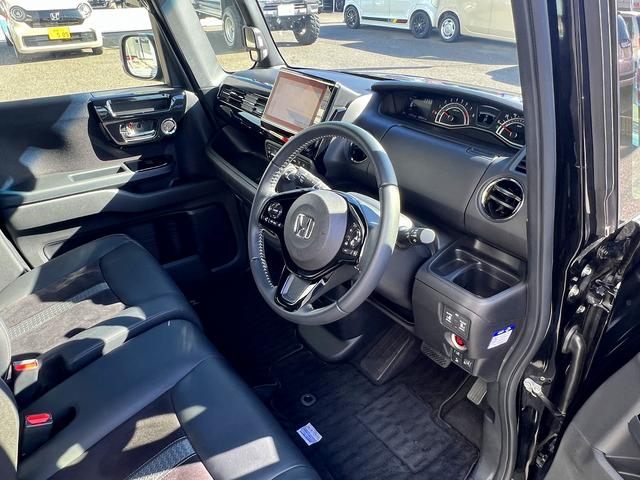 N-BOXカスタム Lターボ☆純正8インチナビ☆両側パワスラ☆ETC☆試乗OK☆ 純正8インチナビ☆バックカメラ☆両側パワースライドドア☆ハーフレザーシート☆シートヒーター☆LEDオートライト☆スマートキー☆ETC☆ホンダセンシング☆15AW☆前後ドラレコ☆走行2.8万K☆試乗OK(76枚目)