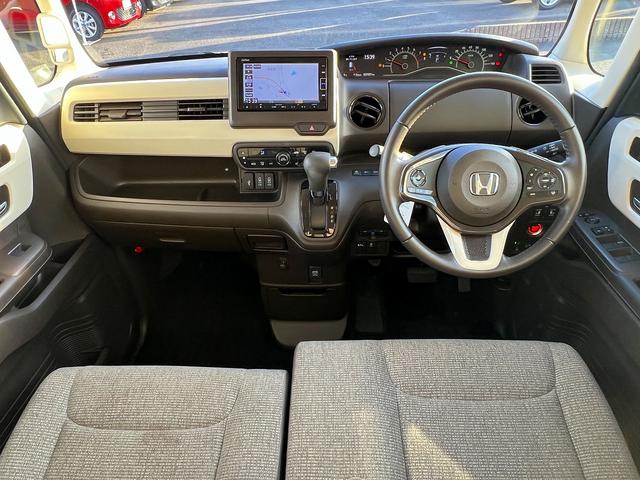 Ｎ－ＢＯＸ Ｌ・ターボ☆ナビ☆Ｂカメラ☆両側パワスラ☆試乗ＯＫ☆　ターボ☆純正メモリーナビ☆バックカメラ☆両側パワースライドドア☆ＬＥＤオートライト☆スマートキー☆前席シートヒーター☆オートエアコン☆ホンダセンシング☆アダプティブクルーズＣ☆走行３．７万Ｋ☆試乗ＯＫ（3枚目）