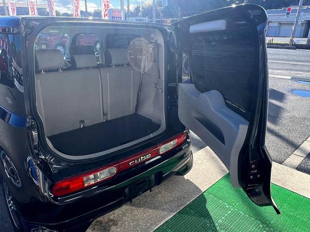 キューブ １５Ｘ　Ｖセレクション☆純正ＳＤナビ☆純正エアロ☆試乗ＯＫ☆　純正ＳＤナビ☆バックカメラ☆純正エアロ☆１５ＡＷ☆インテリジェントキー☆プッシュスタート☆アイドリングストップ☆ビルトインＥＴＣ☆前後ドライブレコーダー☆リアスライドシート☆走行４．９万Ｋ☆試乗ＯＫ（35枚目）