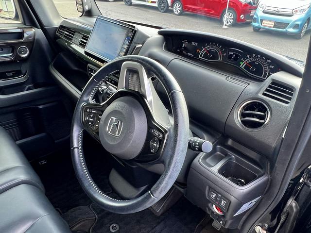 N-BOXカスタム G・Lターボホンダセンシング☆SDナビ☆半革☆試乗OK☆ 純正8インチナビ☆バックカメラ☆両側パワースライドドア☆ハーフレザーシート☆LEDライト☆スマートキー☆ETC☆ホンダセンシング☆LKAS☆アダプティブクルーズ☆15AW☆走行5.0万K☆試乗OK(71枚目)