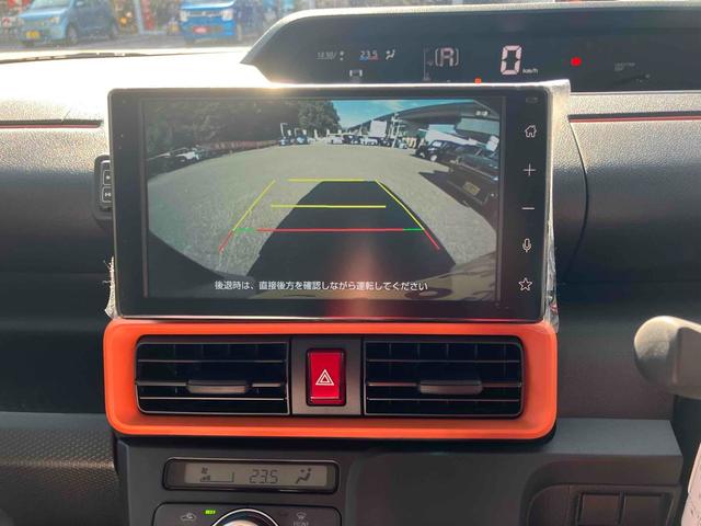 タント ファンクロス　両側電動スライドドア　９インチスマホ連携ディスプレイオーディオ　ＴＶ　衝突被害軽減システム　ＬＥＤヘッドランプ　スマートキー　アイドリングストップ　電動格納ミラー　シートヒーター（3枚目）