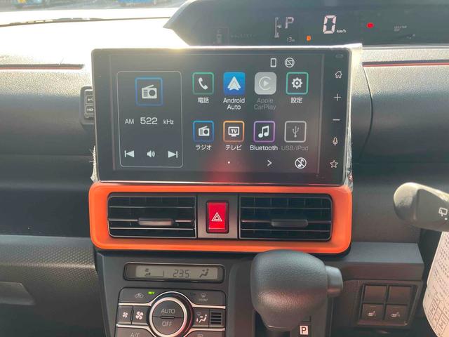 タント ファンクロス　両側電動スライドドア　９インチスマホ連携ディスプレイオーディオ　ＴＶ　衝突被害軽減システム　ＬＥＤヘッドランプ　スマートキー　アイドリングストップ　電動格納ミラー　シートヒーター（4枚目）