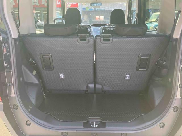 タント ファンクロス　両側電動スライドドア　９インチスマホ連携ディスプレイオーディオ　ＴＶ　衝突被害軽減システム　ＬＥＤヘッドランプ　スマートキー　アイドリングストップ　電動格納ミラー　シートヒーター（19枚目）