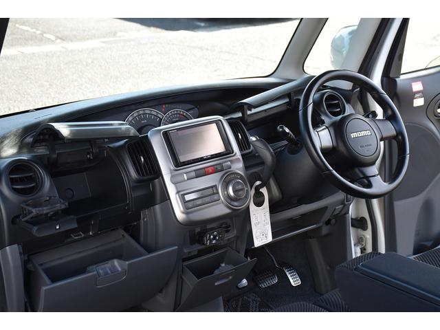 タント カスタムＲＳ　ナビ　地デジ　バックカメラ　ターボ　電動パワースライド　ＨＩＤ　天井収納イルミネーション付　非営利団体鑑定証（鑑定済車両）　　純正パールホワイト　純正フロアマット　バイザー　ウィンカーミラー　純正ＡＷ（24枚目）