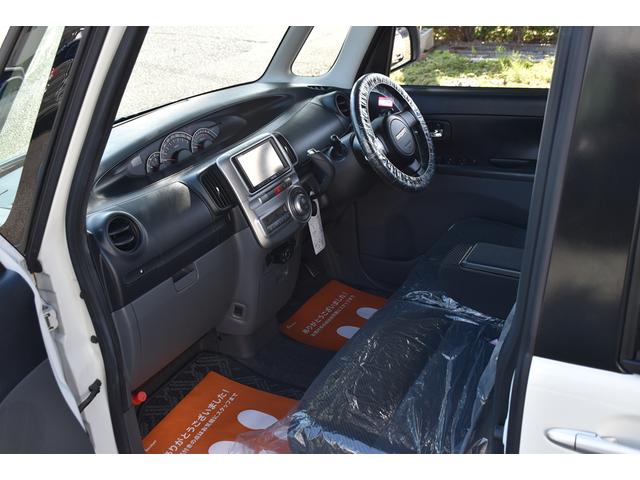 タント カスタムＲＳ　ナビ　地デジ　バックカメラ　ターボ　電動パワースライド　ＨＩＤ　天井収納イルミネーション付　非営利団体鑑定証（鑑定済車両）　　純正パールホワイト　純正フロアマット　バイザー　ウィンカーミラー　純正ＡＷ（34枚目）
