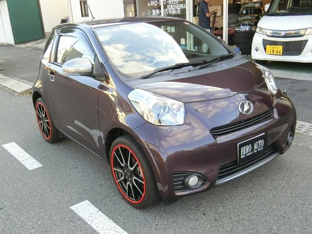 iQ 130G MTレザーパッケージ G’s17インチアルミ☆新品タイヤ4本☆オリジナルレザーステアリング(3枚目)