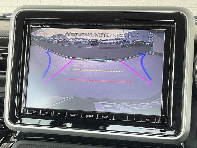 スペーシアカスタム ハイブリッドXSターボ セーフティサポート デュアルセンサーブレーキサポート 誤発進抑制機能 車線逸脱警報 ふらつき警報 先行車発進お知らせ機能 ハイビームアシスト ACC リアパーキングセンサー 後方誤発進抑制機能(15枚目)