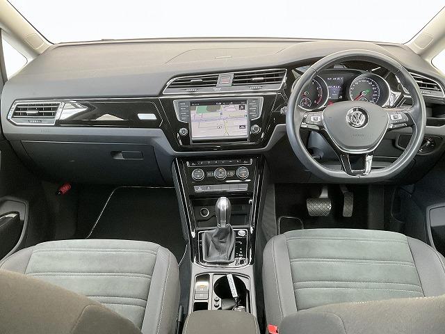 ゴルフトゥーラン ＴＳＩ　ハイライン　デスカバープロ　レーンキープアシスト　プロアクティブオキュパントプロテクション　渋滞時追従支援システム　歩行者検知機能付プリクラッシュブレーキシステム　アダプティブクルコン　ドライビングプロファイル（4枚目）