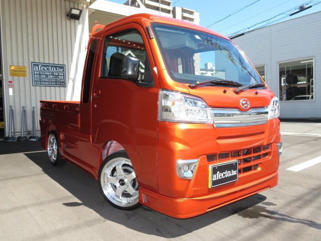 ハイゼットトラック ダイハツ ジャンボsaiiit 翔プロデュースエアロ ケンウッドsdナビ フルセグtv dvdビデオ bluetooth 外16インチアルミ 黒革調シートカバー ledヘッド フォグランプ オートライト キーレスの中古車詳細 中古車検索なら ハイゼットトラック ダイハツ ジャンボsaiiit 翔プロデュースエアロ ケンウッドsdナビ フルセグtv dvdビデオ bluetooth 外16インチアルミ 黒革調シートカバー ledヘッド フォグランプ オートライト キーレスの中古車詳細 中古車検索なら