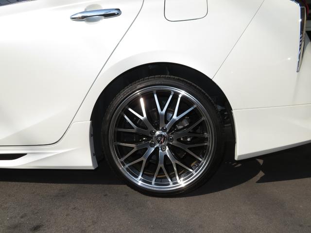 プリウス Sツーリングセレクション 純正9型SDナビ フルセグTV DVDビデオ CD録音 Bluetooth パノラミックビューモニター 合成皮革シート モデリスタアイコニックエアロ 外19インチアルミ セーフティセンス ドラレコ(15枚目)