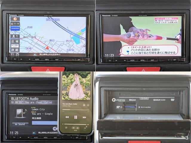Ｎ－ＢＯＸカスタム Ｇ　ＳＳパッケージ　禁煙車＼ストラーダーナビ＼フルセグ＼Ｂｌｕｅｔｏｏｔｈ＼革調シートカバー＼両側パワスラ＼プッシュスタート＼スマートキー＼オートライト＼１７インチアルミ＼１年保証（6枚目）