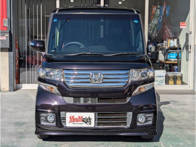Ｎ－ＢＯＸカスタム Ｇ　ＳＳパッケージ　禁煙車＼ストラーダーナビ＼フルセグ＼Ｂｌｕｅｔｏｏｔｈ＼革調シートカバー＼両側パワスラ＼プッシュスタート＼スマートキー＼オートライト＼１７インチアルミ＼１年保証（16枚目）