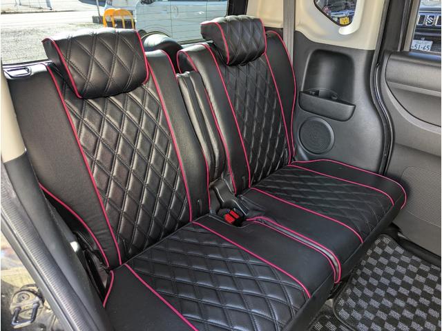 Ｎ－ＢＯＸカスタム Ｇ　ＳＳパッケージ　禁煙車＼ストラーダーナビ＼フルセグ＼Ｂｌｕｅｔｏｏｔｈ＼革調シートカバー＼両側パワスラ＼プッシュスタート＼スマートキー＼オートライト＼１７インチアルミ＼１年保証（27枚目）