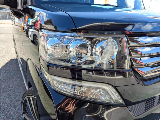Ｎ－ＢＯＸカスタム Ｇ　ＳＳパッケージ　禁煙車＼ストラーダーナビ＼フルセグ＼Ｂｌｕｅｔｏｏｔｈ＼革調シートカバー＼両側パワスラ＼プッシュスタート＼スマートキー＼オートライト＼１７インチアルミ＼１年保証（32枚目）