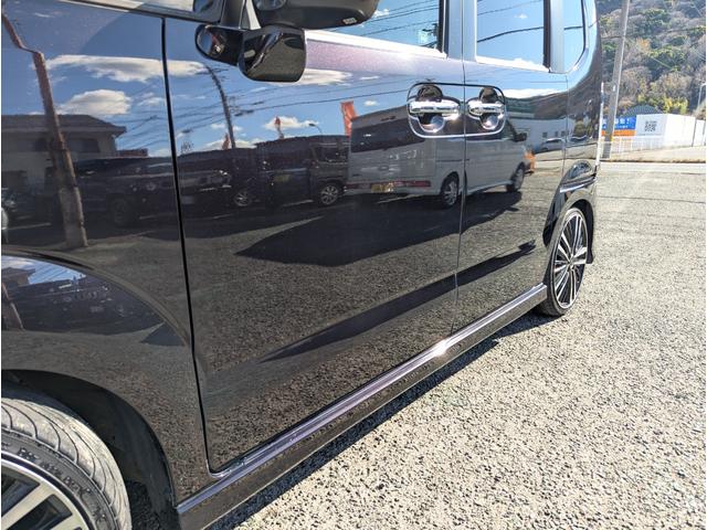 Ｎ－ＢＯＸカスタム Ｇ　ＳＳパッケージ　禁煙車＼ストラーダーナビ＼フルセグ＼Ｂｌｕｅｔｏｏｔｈ＼革調シートカバー＼両側パワスラ＼プッシュスタート＼スマートキー＼オートライト＼１７インチアルミ＼１年保証（38枚目）