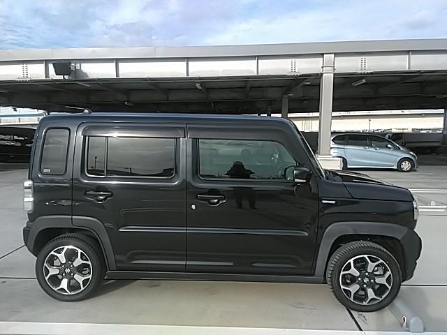 ハスラー ハイブリッドXターボ 禁煙ワンオーナー フルセグ付ナビ 15アルミホイール アイドリングストップ スタッドレスタイヤホイルセット積込 アラウンドビューモニター サイドエアバッグ 衝突被害軽減システム ETC バックカメラ(17枚目)