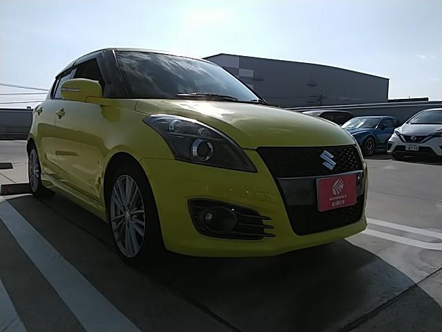 スイフトスポーツ ベースグレード　スポーツ　フルセグ付ナビ　１７アルミホイール　エアバッグ　　ＨＩＤヘッドライト　ＥＴＣ　スマートキー　オートクルーズコントロール　ＵＶカットプライバシーガラス　プッシュスタート　ウィンカーミラー（7枚目）