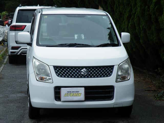 ワゴンＲ 　車いす移動車　前部固定ベルト仕様車　手動固定　リヤシート付（2枚目）