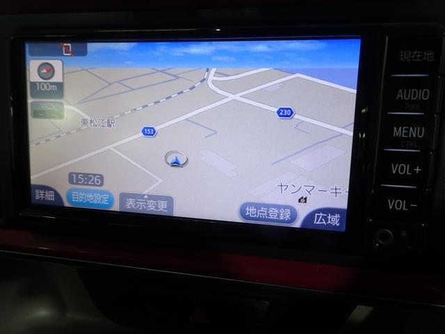 ワンセグＴＶ＆ナビ付き。初めての道も安心してドライブが楽しめます。