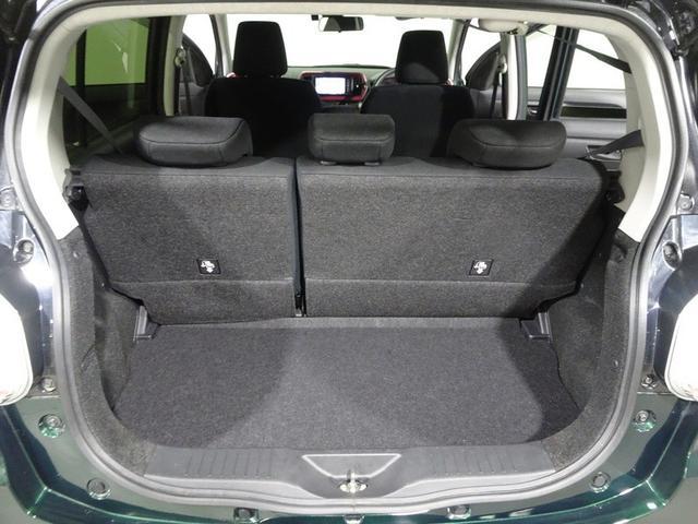 ラゲージスペースもしっかりと確保されています。