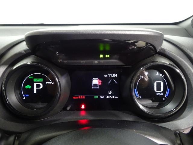 ヤリス ハイブリッドＧ　フルセグ　メモリーナビ　ミュージックプレイヤー接続可　バックカメラ　衝突被害軽減システム　ドラレコ　ワンオーナー　記録簿（25枚目）