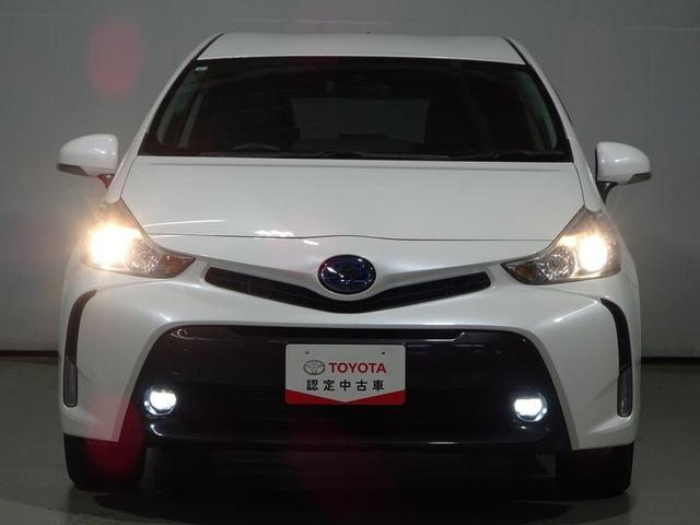 プリウスα S チューン ブラックII フルセグ メモリーナビ DVD再生 バックカメラ 衝突被害軽減システム ETC 乗車定員7人 3列シート ワンオーナー 記録簿(4枚目)