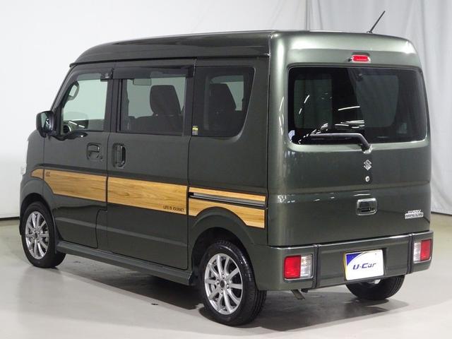 エブリイワゴン スローパー 4WD フルセグ メモリーナビ DVD再生 ミュージックプレイヤー接続可 バックカメラ 衝突被害軽減システム ETC ドラレコ ワンオーナー 記録簿 アイドリングストップ(19枚目)