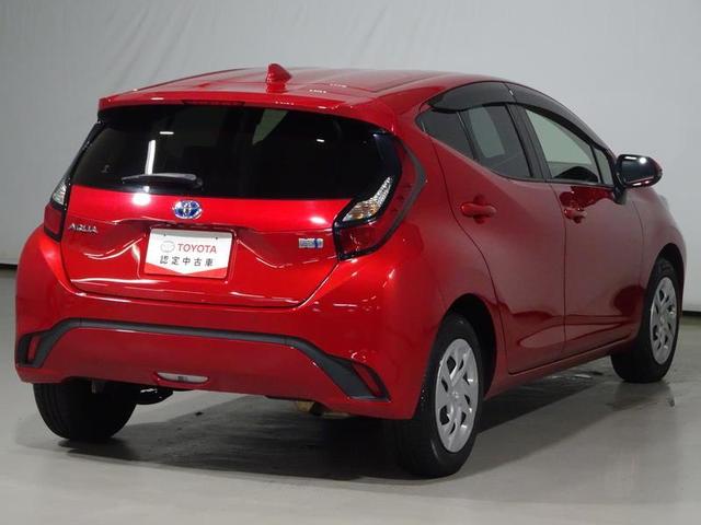 アクア X ミュージックプレイヤー接続可 バックカメラ 衝突被害軽減システム ETC ドラレコ LEDヘッドランプ ワンオーナー 記録簿(3枚目)