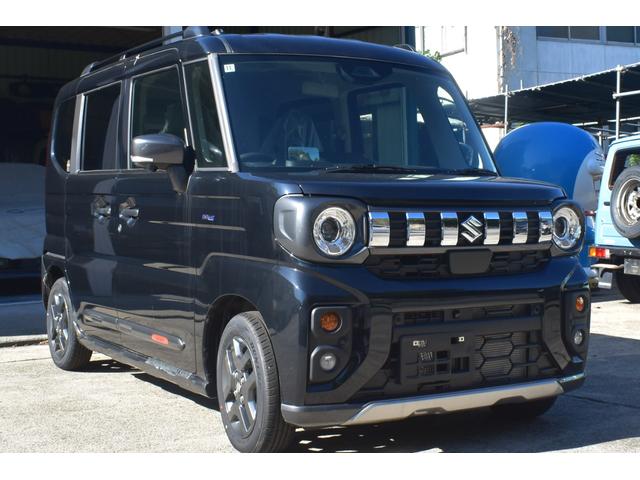 スペーシアギア ハイブリッドＸＺ　ハイブリッドＸＺ（４名）・衝突安全ボディ・盗難防止システム・衝突軽減システム・アイドリングストップ・キーレス・オートマチックハイビーム・純正アルミホイール・純正ナビ・キーレス・（3枚目）