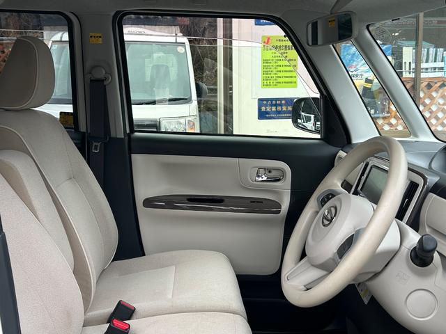 ムーヴキャンバス Ｇメイクアップ　ＳＡＩＩＩ　両側電動スライドドア・純正ナビ・アイドリングストップ・盗難防止装置・衝突安全ボディ・衝突被害軽減システム・キーレス・ＬＥＤヘッドライト－オートマチックハイビーム・フルフラット（14枚目）