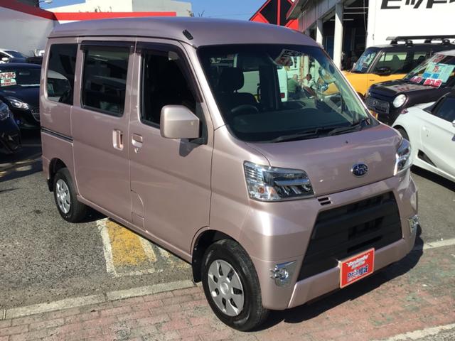 サンバーバン ＶＣスマートアシスト　スマートアシスト／車検２年付き／走行３１４００キロ／令和３年式（4枚目）