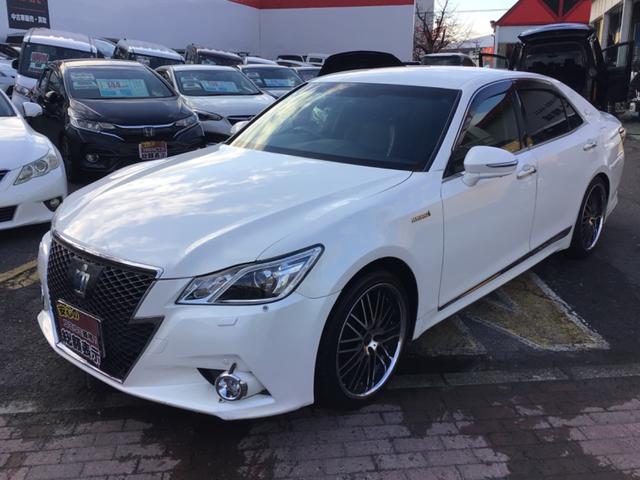 クラウンハイブリッド アスリートＧ　全方位モニター／ＥＴＣ／Ｂｌｕｅｔｏｏｔｈ対応／バックカメラ／車検１０年１月（5枚目）