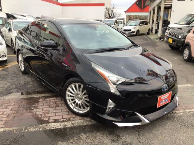 プリウス Ｓセーフティプラス　９インチナビ／Ｂｌｕｅｔｏｏｔｈ対応／バックカメラ／ハイブリッド／モデリスタエアロ（3枚目）