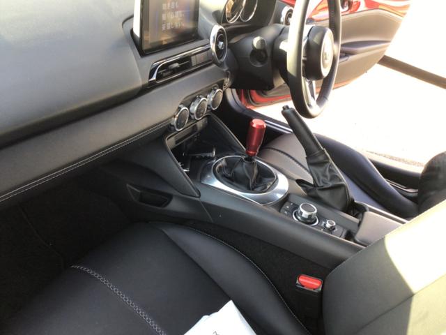 ロードスター Sレザーパッケージ 6速MT/当社下取り車/Bluetooth対応/E T C(14枚目)