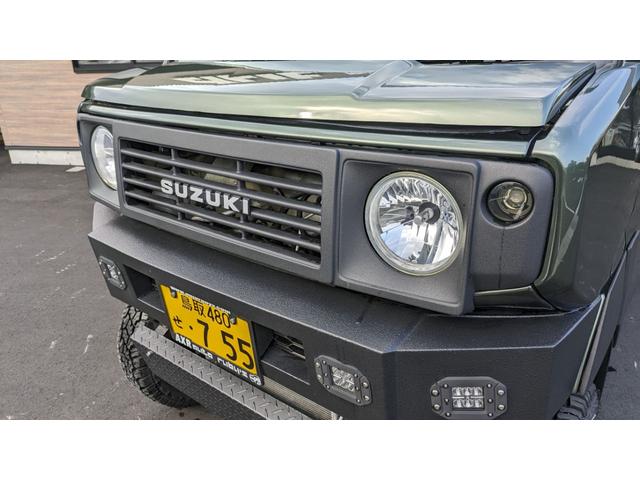 ジョイン 届出済み未使用車 4WD 4速オートマ ジムリィ オートルビーズ仕様 22グリル アウトクラス前後バンパー 4インチリフトアップ ホワイトレタータイヤ TOYOオープンカントリー MLJホイール(6枚目)