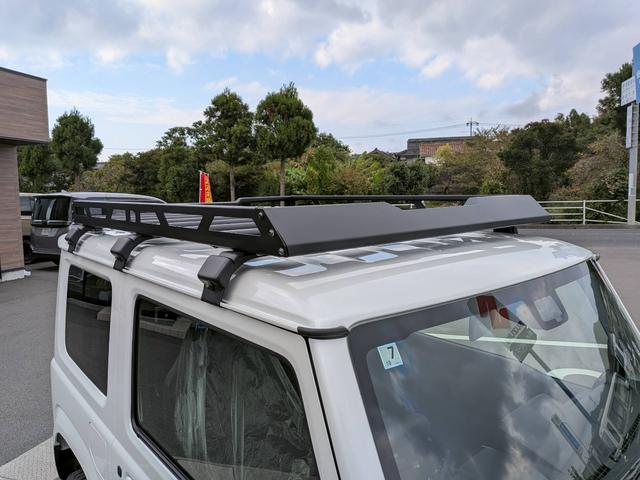 ジムニー ＸＣ　届出済未使用車　４型最終モデル　リフトアップ　ルーフラック付き　２２グリル　トーヨーオープンカントリーホワイトレタータイヤ　カスタム車　オートルビーズ仕様（39枚目）