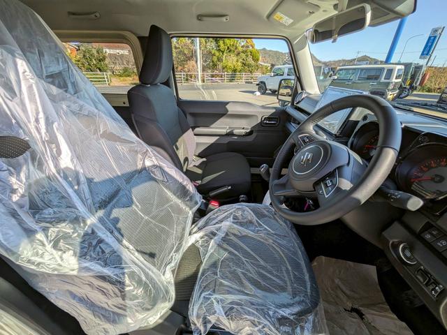 ジムニーシエラ JC 登録済未使用車 新型 5型 改良モデル リフトUP スズスポグリル ルーフキャリア Raomone2ホイール TOYOオープンカントリーRTタイヤ ホワイトレター ディスプレイオーディオ バックカメラ(25枚目)