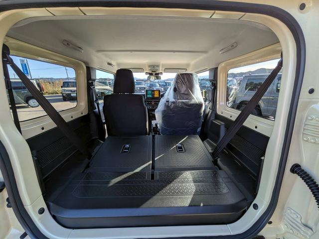 ジムニーシエラ JC 登録済未使用車 新型 5型 改良モデル リフトUP スズスポグリル ルーフキャリア Raomone2ホイール TOYOオープンカントリーRTタイヤ ホワイトレター ディスプレイオーディオ バックカメラ(38枚目)