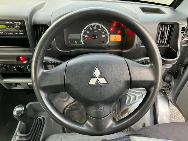 ミニキャブバン CD ハイルーフ 両側スライドドア 5速マニュアル(MT)車 エアコン パワーステアリング エアバッグ メンテナンスノート 取扱説明書(12枚目)