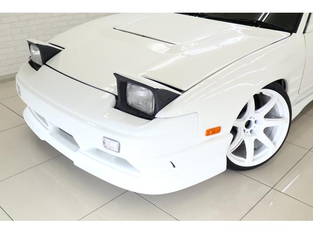 タイプX 車高調 WORK18インチアルミ 前置きインタークーラー APEXエアクリーナー HKSマフラー アルミラジエーター ブリスターフェンダー フルエアロ(25枚目)
