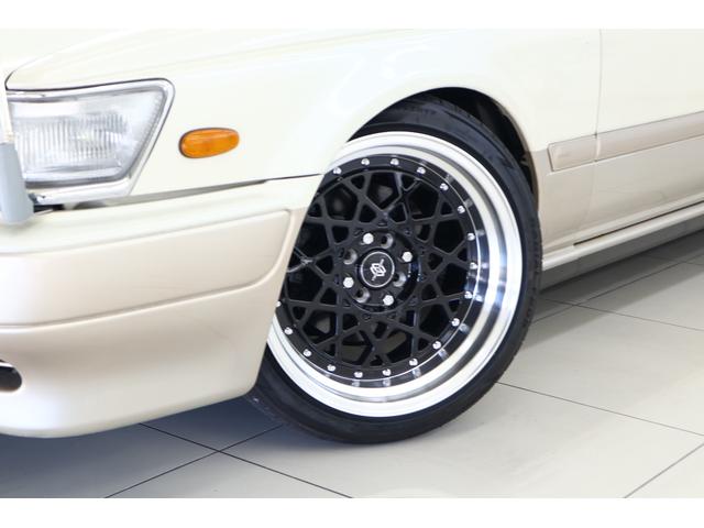 グランドクルーズ ターボ MT載せ替え公認 車高調 社外17インチアルミ 社外マフラー HPIアルミラジエーター 修復歴無(6枚目)