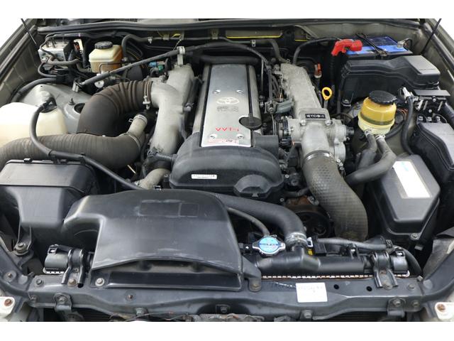 グランデiR-V 1JZターボ TEIN車高調 新品18インチホイール レザーシート バックカメラ オートライト HID フロントフォグ タイベル交換済(6枚目)