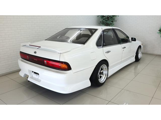 セフィーロ スポーツタウンライド フルエアロ ロンシャン15インチアルミ 車高調 ZSSマフラー APEXエアクリーナー 前置きインタークーラー Bluetooth付きオーディオ(3枚目)