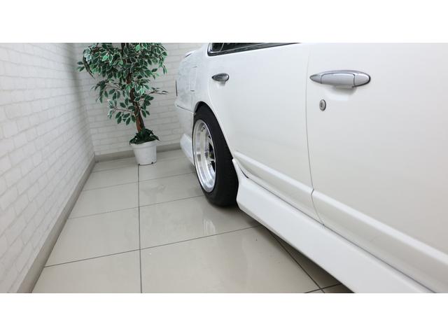 セフィーロ スポーツタウンライド フルエアロ ロンシャン15インチアルミ 車高調 ZSSマフラー APEXエアクリーナー 前置きインタークーラー Bluetooth付きオーディオ(35枚目)