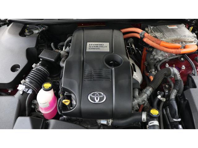 クラウンハイブリッド アスリートS サンルーフ 326POWER20インチアルミ 車高調 ナビ TV パワーシート オートクルーズ ETC 修復歴無(7枚目)